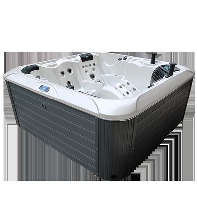 Freestanding Acrylic Spa Tub 3 Seats 1280L Capacity 5-Year Warranty