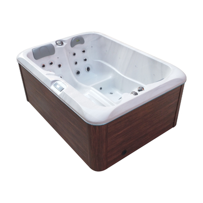 Outdoor Massage Hot Tub 650L with 2.5HP Pump & 25 Jets
