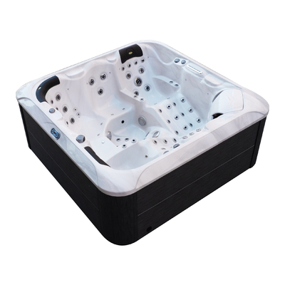 Freestanding Acrylic Massage Hot Tub with 77 Jets and 3HP Pump
