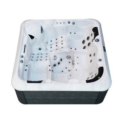 Freestanding Acrylic Massage Hot Tub with 77 Jets and 3HP Pump